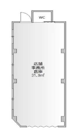 武蔵小山駅 徒歩3分 現況:事務所居抜きなど物件 【飲食店不可・軽飲食不可】