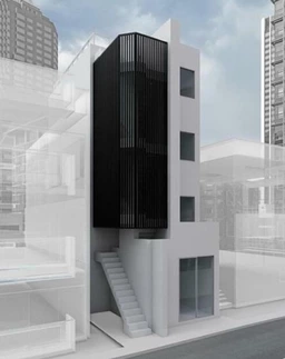 ≪代々木公園駅 徒歩1分｜1階・新築店舗｜2026年2月竣工予定／重飲食相談可≫外観