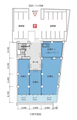 ■茅ケ崎駅 徒歩18分、バス10分、バス停 海⽔浴場前 停歩1分 スケルトン物件 【軽飲食可】外観