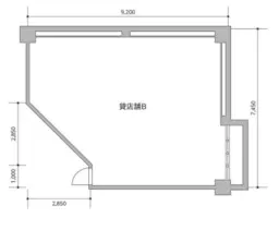 ■経堂駅 徒歩5分 現況:カフェ、スケルトン予定 【軽飲食相談、重飲食不可】外観