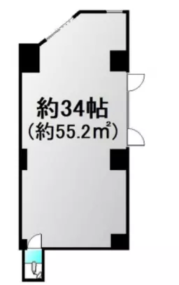 ■お花茶屋駅 徒歩8分 スケルトン物件 【重飲⾷不可／軽飲⾷可】