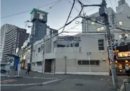 阿倍野駅 徒歩1分 2F スケルトン物件 【飲食可】外観