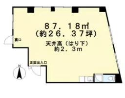 ■北綾瀬駅 徒歩1分 現況渡し（スケルトン）物件 【飲食不可】外観