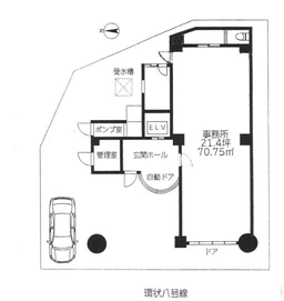 【HS1111】荻窪駅徒歩9分。1階駐車場付き（3万円）物件。営業所、学習塾、診療所相談可能。賃料275,000円