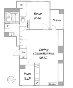 ■東高円寺駅 徒歩4分 現況:住戸仕様物件 【飲食不可】