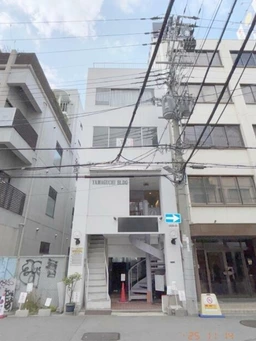 肥後橋駅 徒歩6分 横堀筋沿い 1Fコーヒーショップ現状渡し物件 【飲食可】