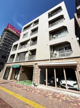 【HS1117】地下鉄赤塚駅徒歩5分。駐車場2台あり。1階事務所店舗どちらも相談可能。FR1ヶ月付。外観