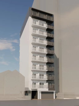 新築マンションの1階貸店舗のご紹介！！外観