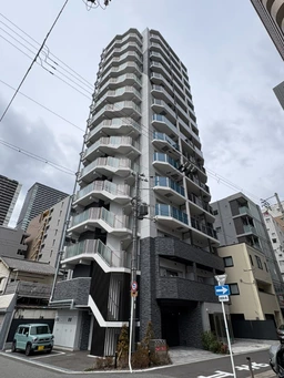 福島駅 徒歩9分 新築マンション1階路面店 スケルトン物件 【飲食可(重飲食不可)】外観