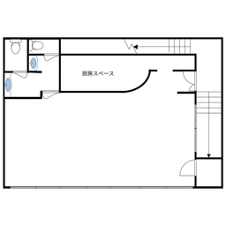 亀有駅徒歩1分 2階 飲食店居抜き[11581]外観