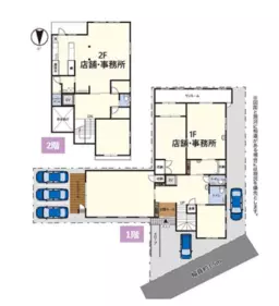 ■東山田駅 徒歩8分 前テナント:地域活動支援センター 【軽飲食可】