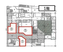 ■川崎駅 徒歩1分 スケルトン物件 【飲食可】外観