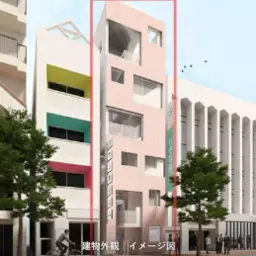 都営大江戸線麻布十番駅30秒！十番大通り沿いの商業ビル！　4.5.6階