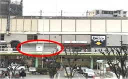 近鉄八尾駅高架下  ２階　スケルトン物件 【業種相談】外観