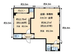 ■浅草駅 徒歩2分 現況:その他 その他居抜きなど物件 【飲食不可】外観