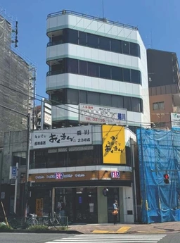 菊川駅徒歩1分　飲食不可　スケルトン物件外観