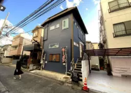 人気の中目黒エリア！ラーメン店居抜き美内装1階-3階物件！ダクト・グリスト完備、ダムウェーター（小荷物専用昇降機）有！外観