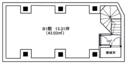 新宿三丁目駅 徒歩1分 スケルトン物件 【軽飲食可】カフェ・喫茶店・看板取付スペースあり