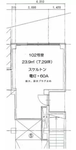 ■大泉学園駅 徒歩3分 スケルトン物件 【軽飲食可】外観