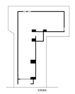 下北沢駅 徒歩4分 　下北沢一番街通り沿い　2026年4月完成予定新築　1階外観