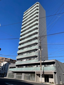 【WD1218】JR稲毛駅から徒歩4分　視認性と使いやすさを両立した新築マンション1階路面区画!外観