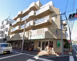 等々力駅 徒歩21分 　1階路面店　角地外観