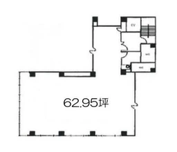 ■日の出駅 徒歩7分 現況:事務所仕様物件 【飲食不可】外観