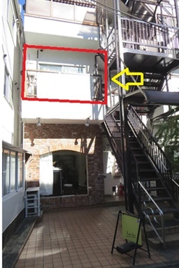 原宿駅竹下口徒歩２分＜サービス店舗＞向き物件外観