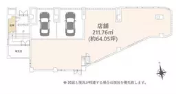 ■金町駅 徒歩18分  【※店舗のみ：飲食店ご相談（軽飲食）、営業時間応相談】