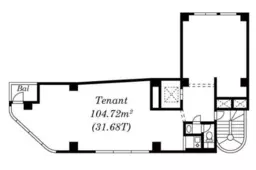 ■麻布十番駅 徒歩5分 現況:事務所仕様物件 【クリニック・エステ・ピラティス等店舗可、飲食不可】
