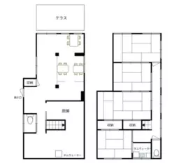 ■小岩駅 徒歩7分 現況:鰻屋居抜き物件 【飲食可】外観