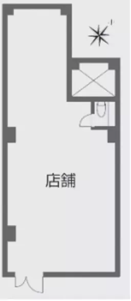 ■牛込柳町駅 徒歩6分 半スケルトン物件 【飲食可】外観