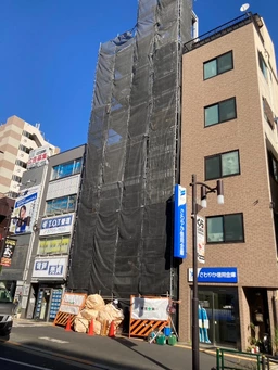 中目黒駅 徒歩1分 3階 新築スケルトン物件 【何業も可】外観