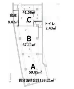 ■小竹向原駅 徒歩7分 現況:空手道場 現状渡し 【飲食・民泊不可、レンタルスペース・トランクルーム・寄宿舎相談】外観