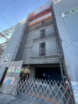 墨染駅 徒歩1分 2026年6月竣工予定 1Fスケルトン物件 【軽飲食可】外観