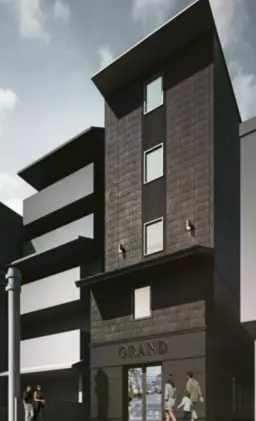 京都河原町駅 徒歩8分 松原通り沿い 2026年2月新築 1Fスケルトン物件 【軽飲食可】外観