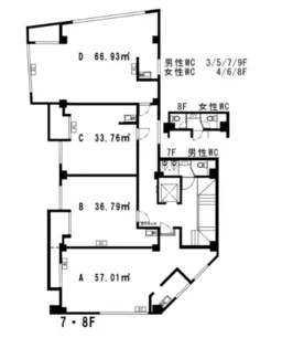 ■田町駅 徒歩5分 現況:事務所仕様物件 【業種相談】