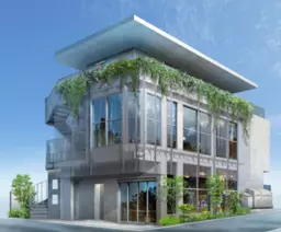 自由が丘駅 徒歩7分 2026年4月竣工 2F《203区画》 スケルトン物件 【飲食可】外観