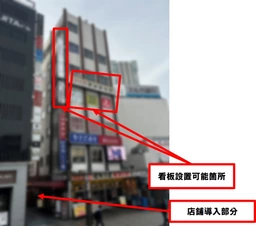 【軽飲食可】横須賀中央駅東口徒歩１分！軽飲食・物販・サービス・事務所可能物件！外観