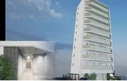 荏原中延駅 徒歩1分 スケルトン物件 【軽飲食程度相談】駅前の新築物件外観