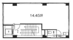 ■銀座一丁目駅 徒歩1分 現況:事務所仕様物件 【飲食不可、開館時間：7～20時（時間外出入り可能）】外観
