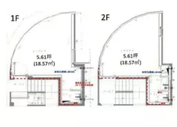 ■小川町駅【飲食可（重・軽・バー）、エントランス開放:常時】※メール問い合わせのみ対応可※