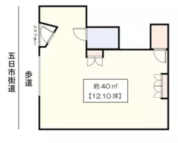 ■三鷹駅 徒歩17分 現況:その他 その他居抜きなど物件 【飲食不可】外観