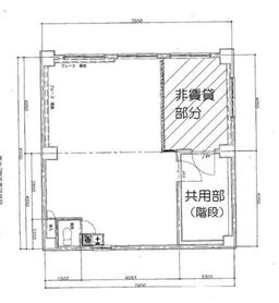 ■大門駅 徒歩3分 現況:事務所仕様物件 【飲食不可(※上階テナントが音を使うテナントの為、音に過敏な業種等不可)】