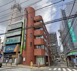 新松戸駅徒歩１分！駅前ロータリーからすぐ！５階の店舗・事務所物件！外観