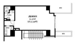 ■秋葉原駅 徒歩9分 現況:事務所仕様物件 【飲食不可】外観
