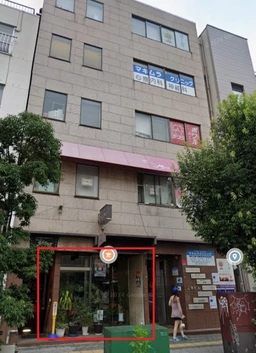 谷町六丁目駅 徒歩2分 谷町筋沿い 1F〈101区画〉喫茶店居抜き物件 【軽飲食可】外観