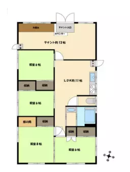 ■三鷹台駅 徒歩9分 現状渡し（内装全て残置）【飲食不可】※現状のまま使用は難しいため内装手入れ前提での募集外観