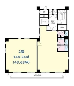 ■新宿御苑前駅 徒歩2分 現況:事務所仕様物件 【業種相談】外観