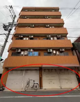 西田辺駅 徒歩9分 1F店舗物件 【飲食可】外観